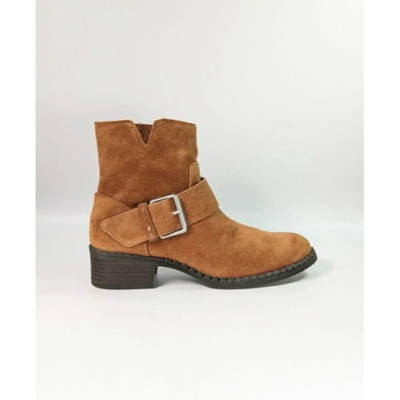 Gentle Souls by Kenneth Cole Women's Best Slit Moto Boots Size 7.5 M (MSRP $279) - Picture 2 of 9